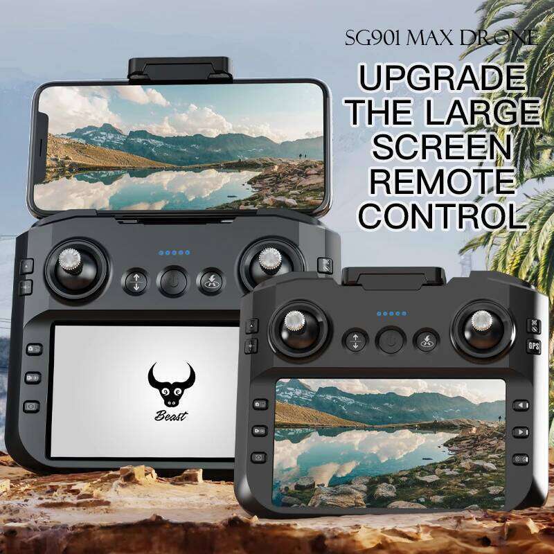 New Sg901 MAX GPS Drone Professional 8K Camera Aerial FPV Brush Avoiding Obstacle With Large Screen Remote Control Folding Dron