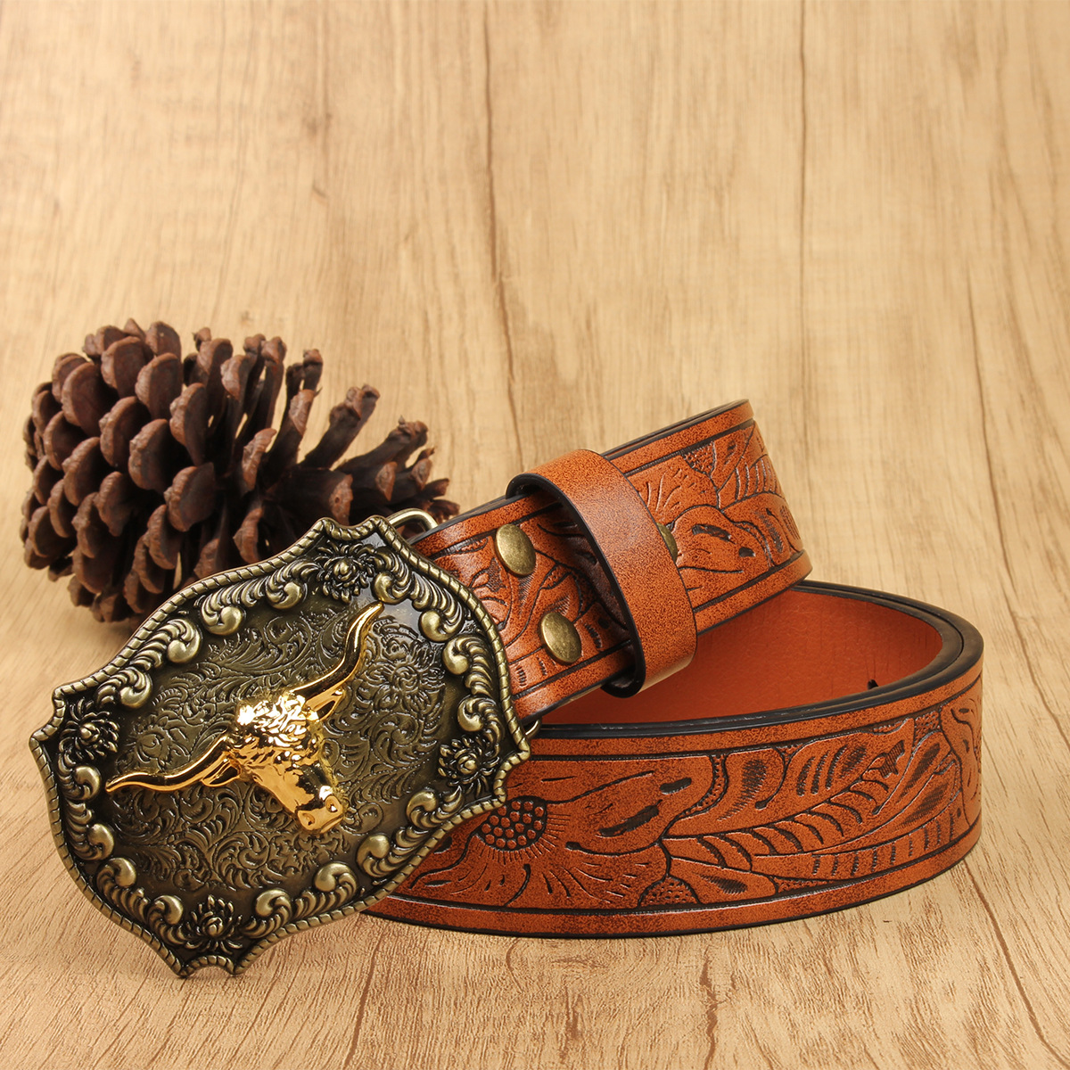 Designer Belt Cowhide Belts Men Woman Leather Belts Luxury Ox Head Belt Buckle Fashion Smooth Buckle Belt With Strap Men Waist Belt