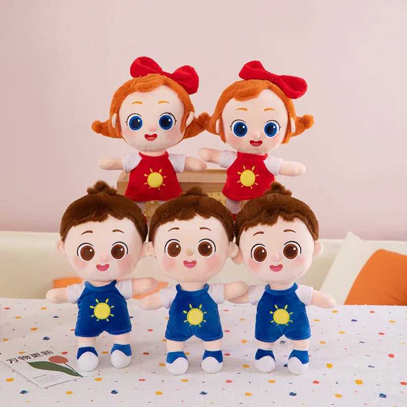 New 30cm Kawaii Yina and Chacha Plush Toy Cute Plush Toy Stitch Doll Home Decoration Ornament Childrens Birthday Gifts C250925