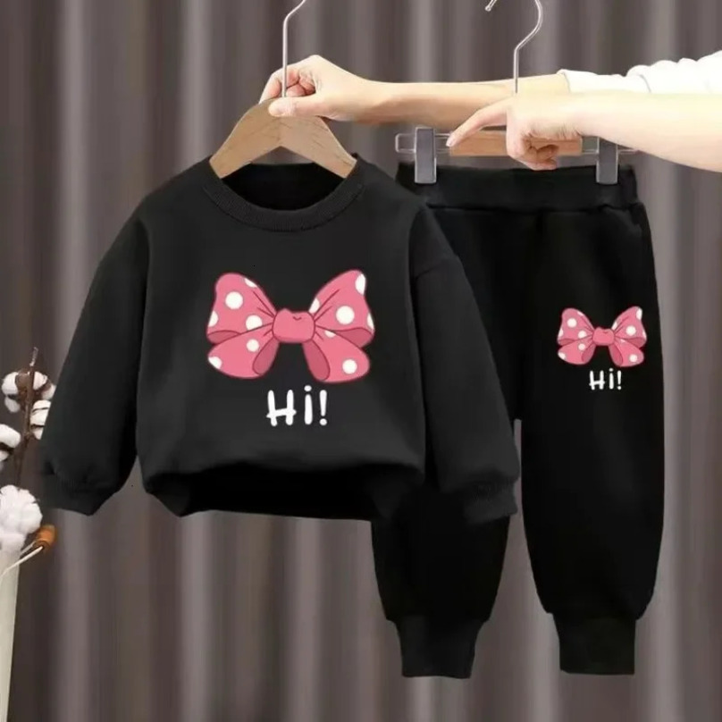 Baby Girl Clothes Children Clothing Set 2pcs Hoodie born Kids Girls Outfit Sets Toddler Cotton Long Sleeve Tops Pants Suit 250224
