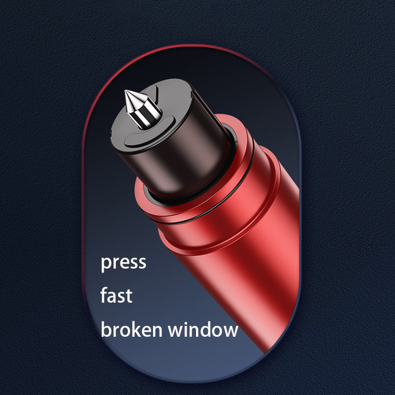 new version car window breaker emergency Hammer Car Safety Hammer Seat Belt Cutter Life-Saving Escape hammer aluminum alloy