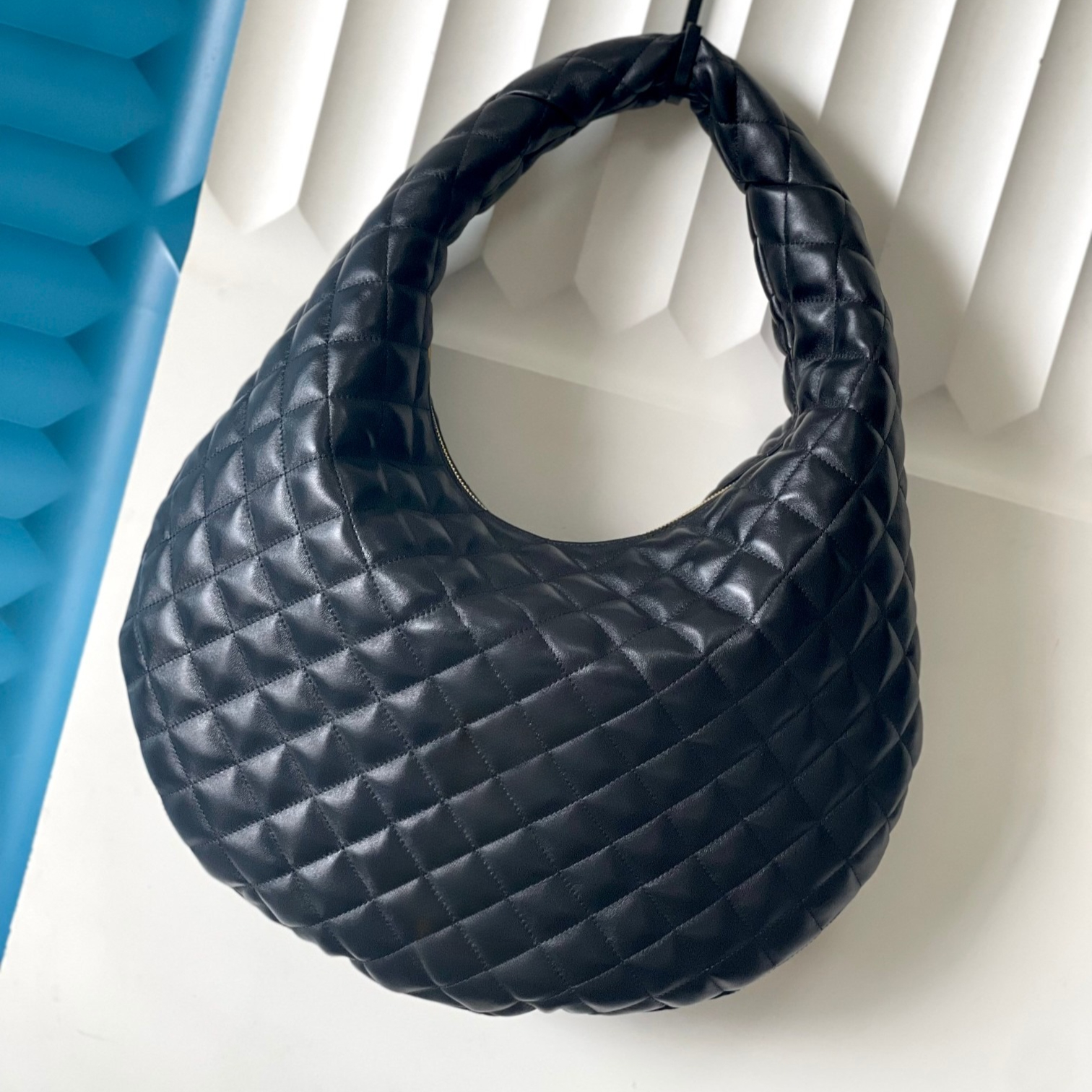 Icare Bag Designer Real Sheep Leather Bag Luxury Shoulder Bag Women's Top Handbag Underarm Bag Gold Hardware Diamond Zipper Closure Casual Shopping Purses 3388