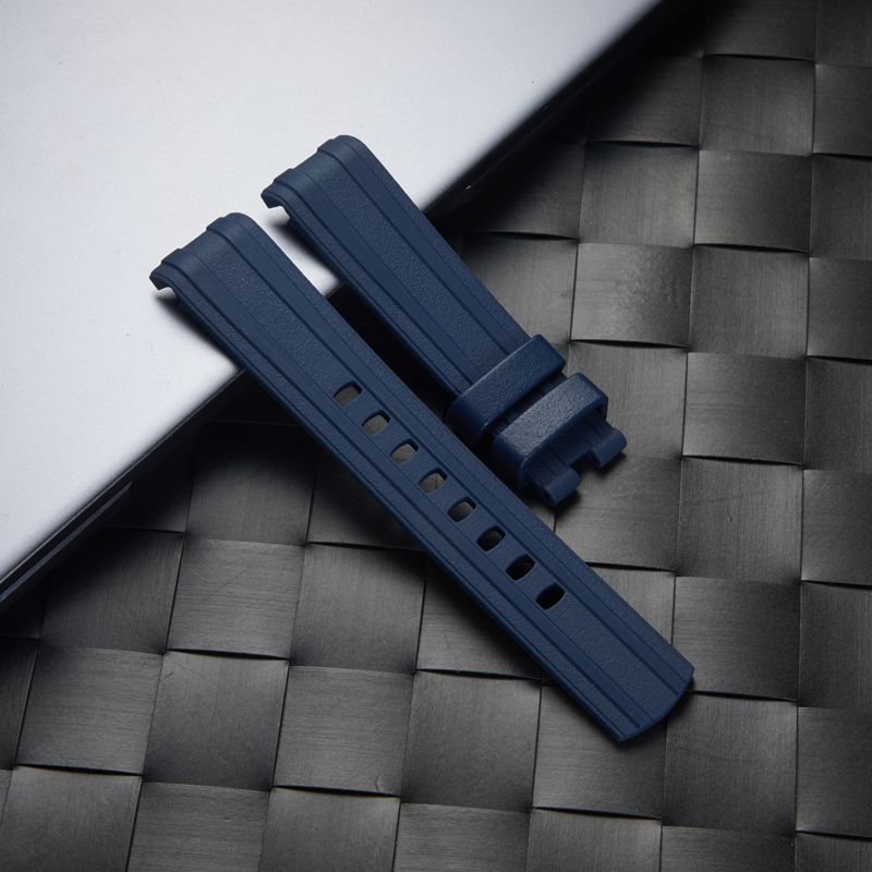 Extra Long Band XL XXL Silicone watch straps Men Soft Quick Release Watchband for Large Wrist Replacement - 18mm ... 20mm 22mm 24mm