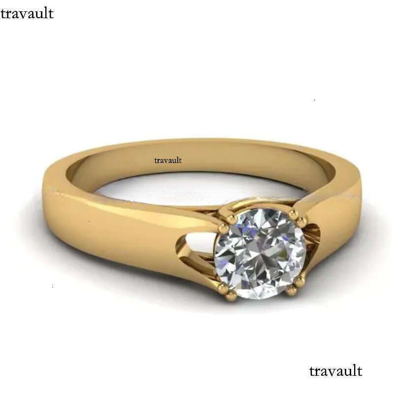 Fully Moissanite Dia Wedding Fine Jewelry Sterling Sier Womens Engagement Ring for Weding