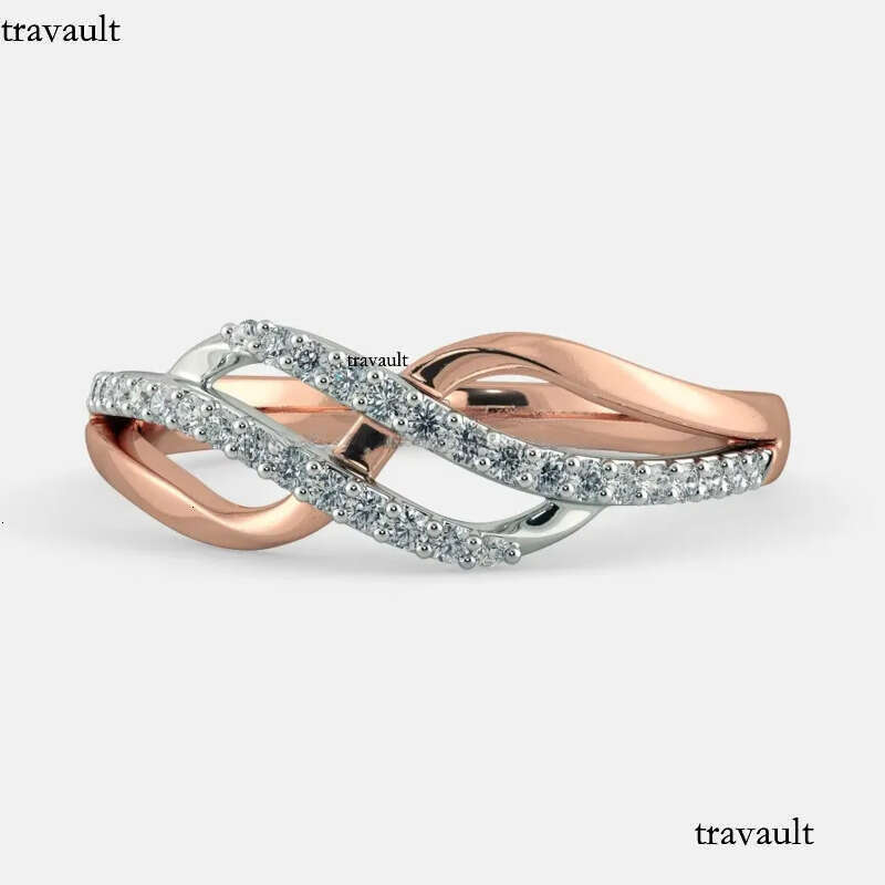 Fully Moissanite Dia Wedding Fine Jewelry Sterling Sier Womens Engagement Ring for Weding