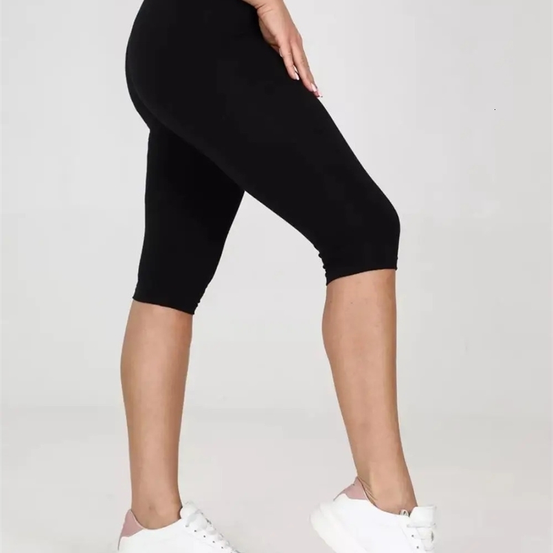 Ultra Soft Capri For Women Pants Sweatpants No Perspective Exercise Running Yoga Exercise Capri Tight Pants 250610