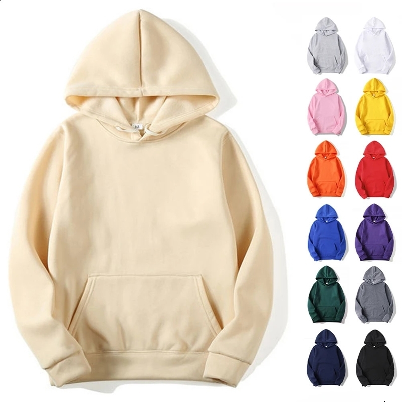 Wholesale of wool hoodies Pullover mens hoodies blank sublimation hoodies mens fashion Sudaderas Con Capucha 240929