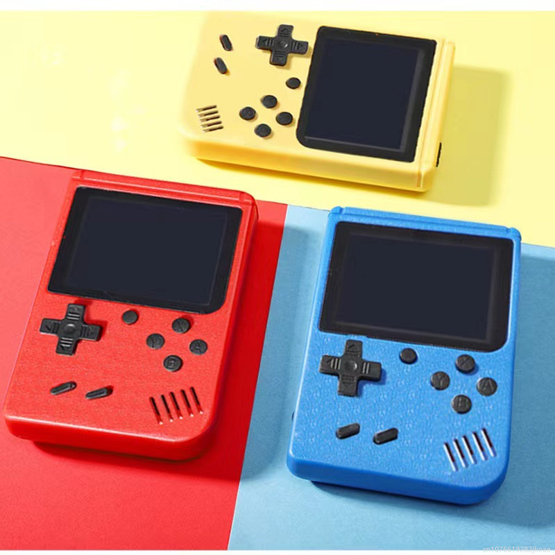 Wholesale holesale Retro 400 in 1 Game Console 8 Bit Mini Portable Handheld video Game Players Color LCD Screen Kids Gift