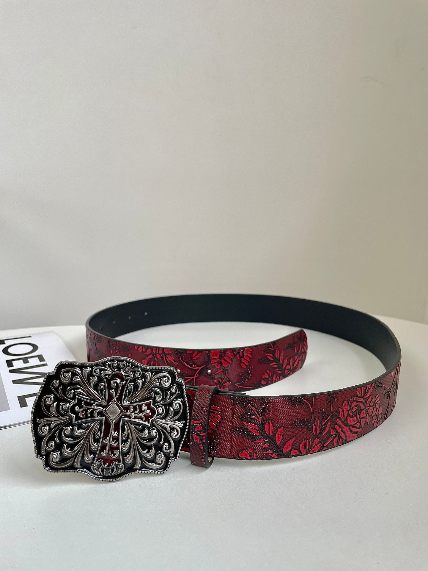 Designer Belt Real Leather Belts Woman Men Leather Belts Luxury Belt Buckle Fashion Smooth Buckle Belt With Floral Patterns Strap AP698