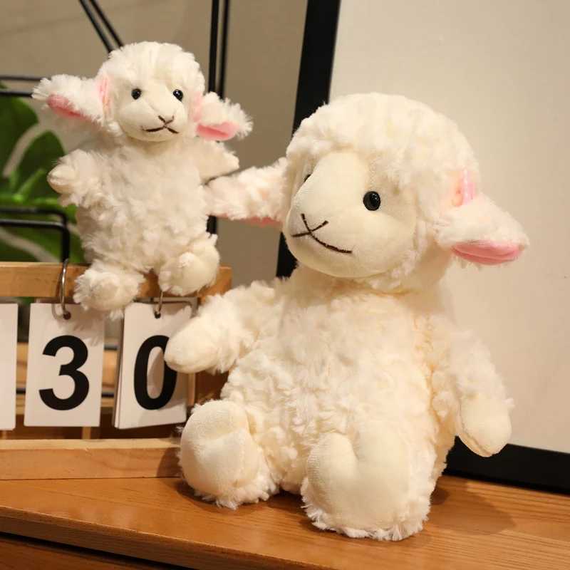 162230cm Kawaii Sheep Plush Toy Cute Cartoon Fluffy Soft Animals Stuffed Doll Sleeping Pillow Accompany Toys Home Decor Gift C250925