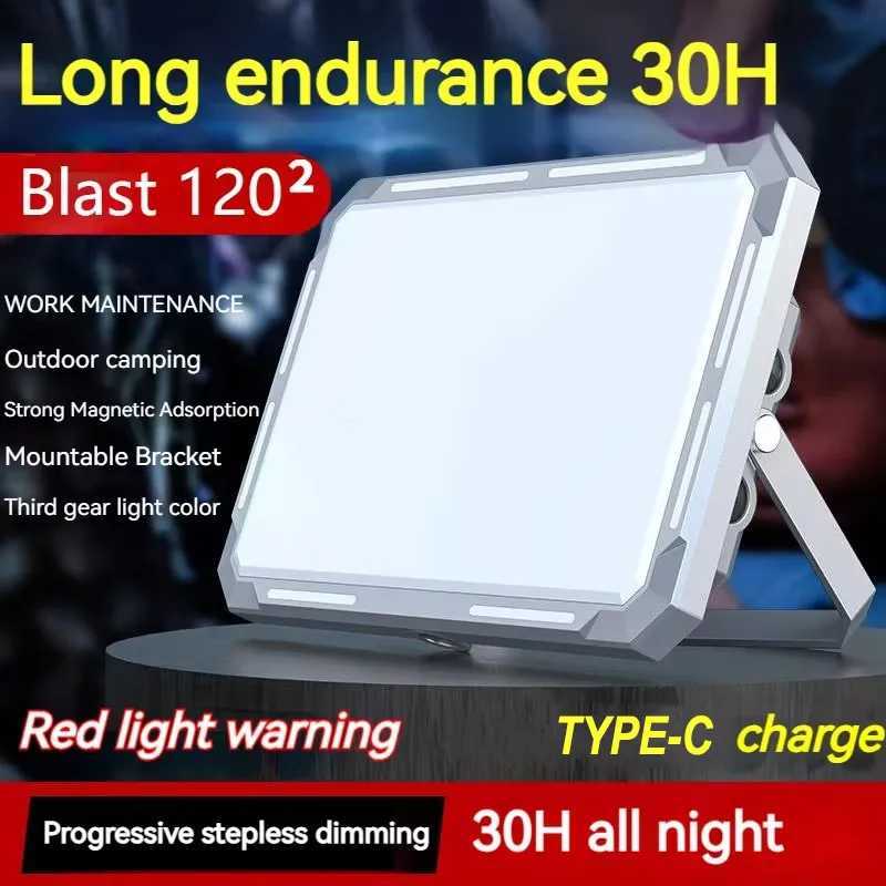 LED Camping Tent Light Rechargeable Searchlight High Power Outdoor Emergency Lighting Waterproof Portable Hanging Night Lamps J250925