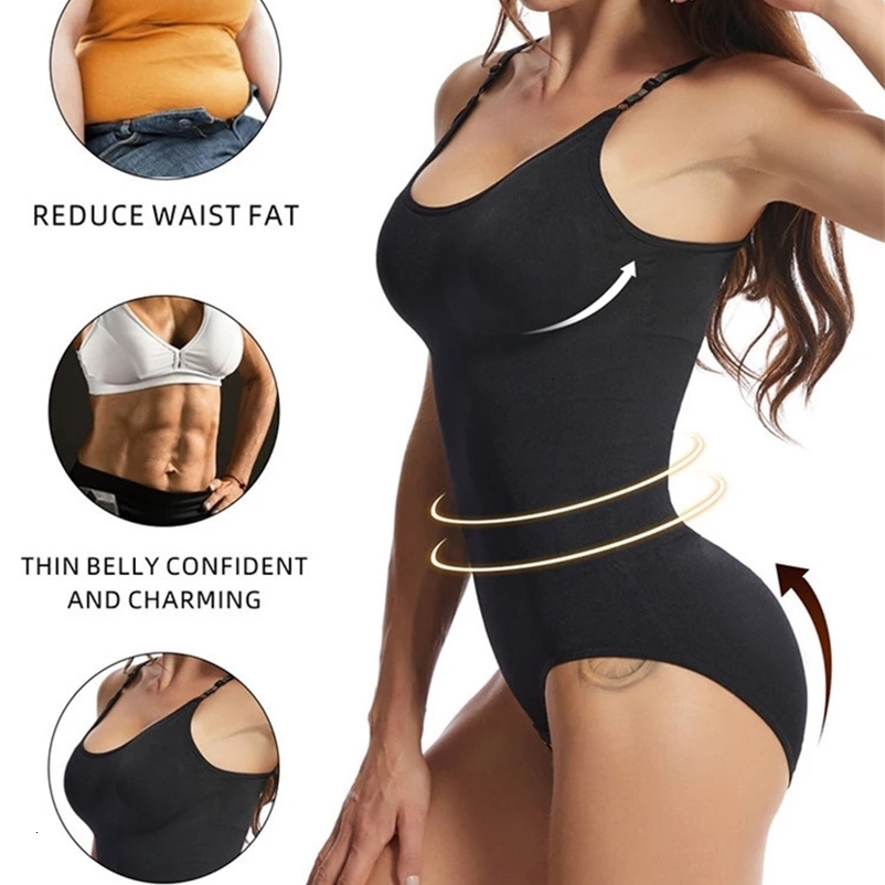 Bodysuit Shapewear Women Flat Belly Sheathing Slimming Body Sculpting Shapers Butt Lifter Woman Tummy Control Corset Waist Train 231226