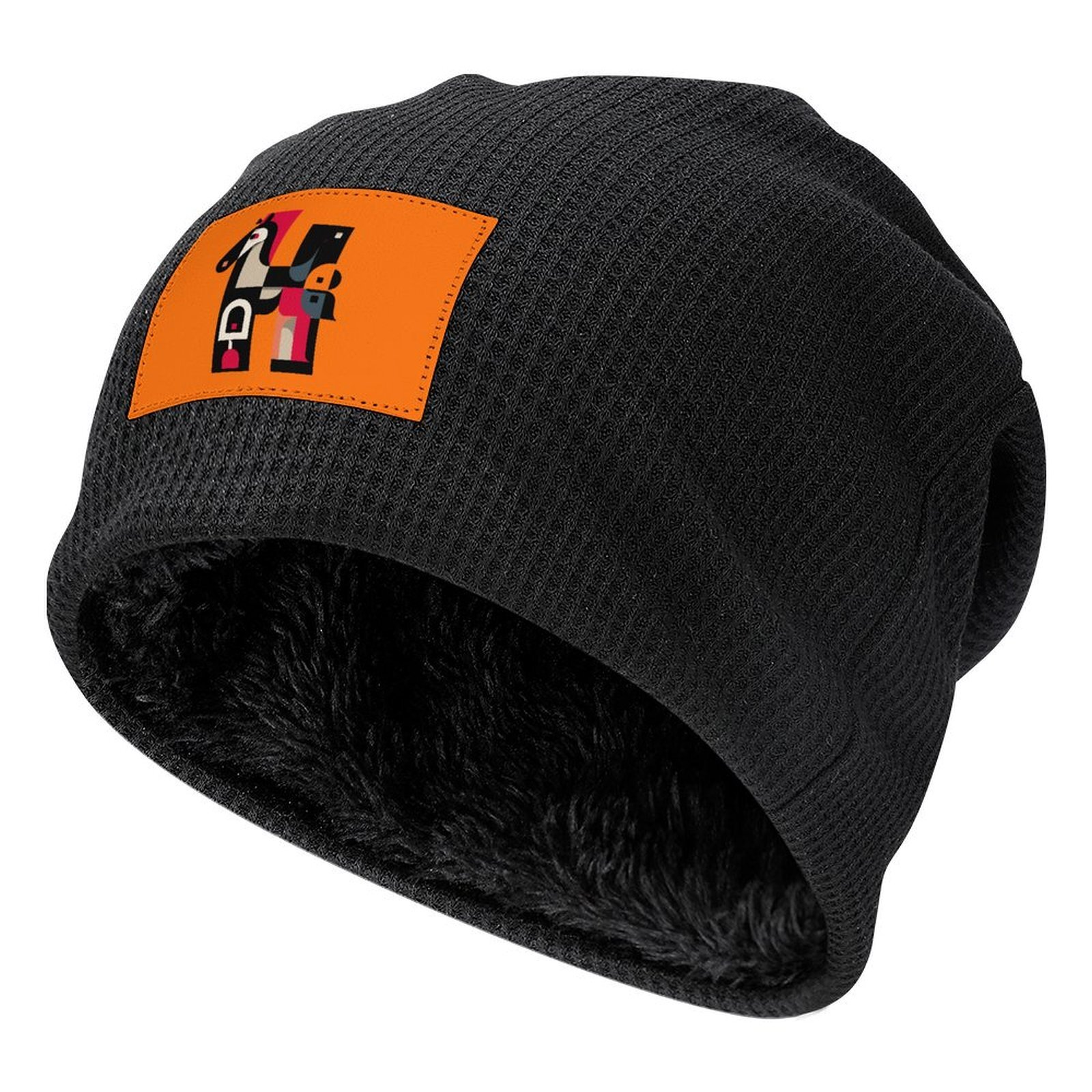 H Designer beanie hat Orange beanie bonnet winter hat beanie luxury mens womens beanie winter skull cap bobble hat polo beanie