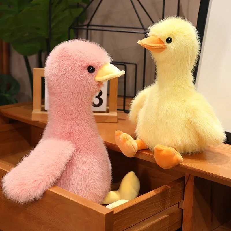 3445cm Plush Duck Soft Toys Ducks Doll Plush Toy Korean Netred Wearing Hyaluronic Acid Little Yellow Duck Doll Ducks C250925
