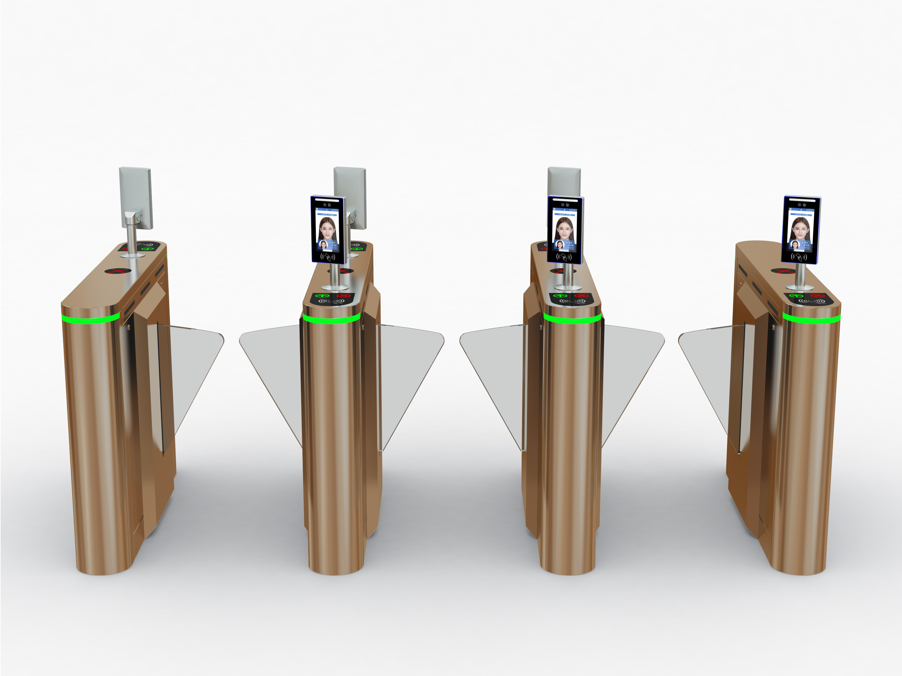 Tailored Access Control Solutions with AI-Powered Entrance Turnstiles Suitable for Schools-NO11.2