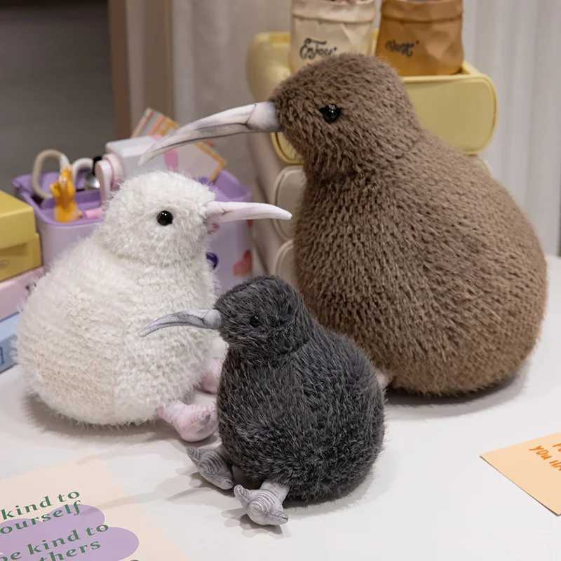 Kawaii Plush Simulation Kiwi Bird Plush Toy Cute Stuffed Animals Soft Doll Kids Toys For Children Birthday Gift C250925