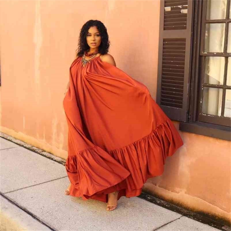 Tmustobe Sexy Sleeveless Solid Color Elegant Long Dress Women Summer Casual Fashion Plus Size Mid Waist Dress 11 Colors Female 210630