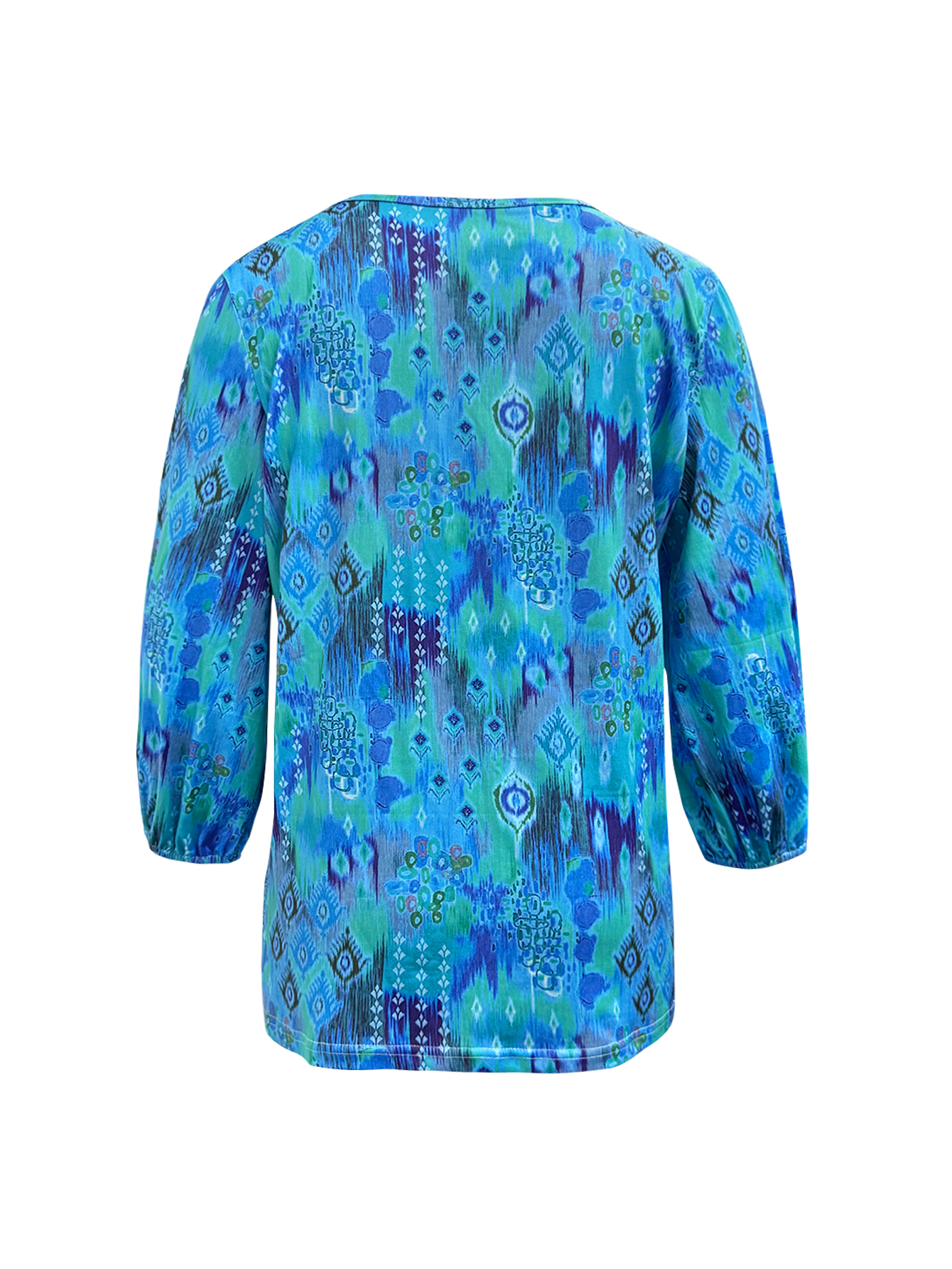 Womens Casual Long Sleeves Cotton Blend Pullover - Fall Collection --CF40136