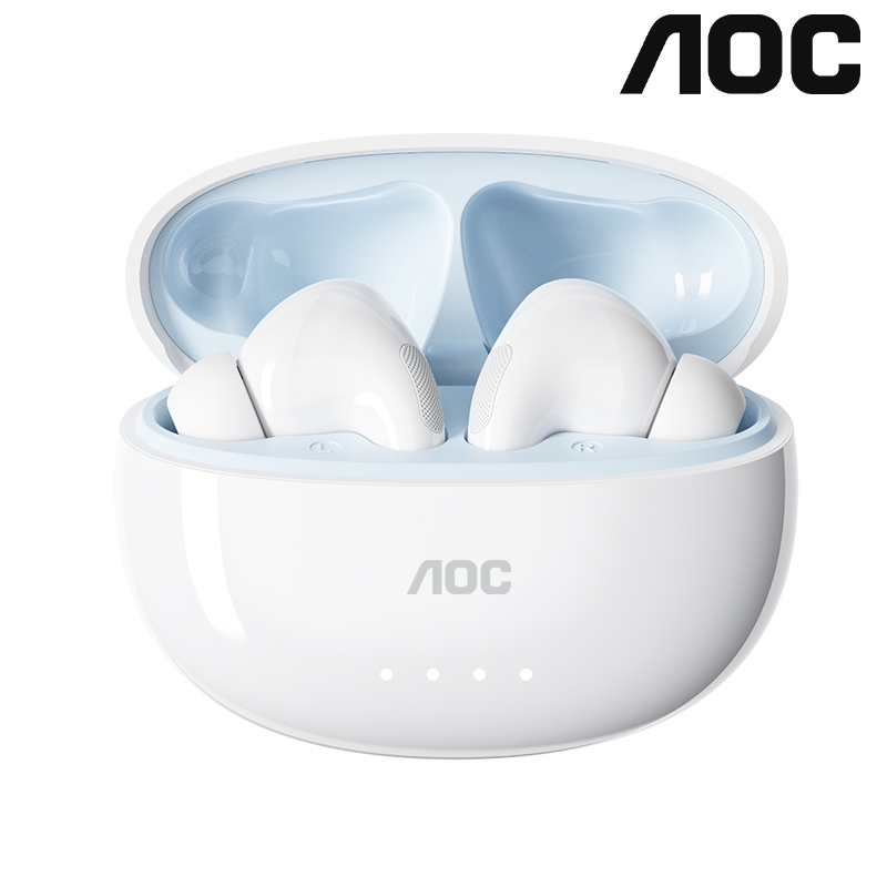 AOC TWS Wireless Bluetooth Earphones ACT2511 Fast Charging Sports Earbuds Long Endurance HD Call With Mic Headset Hi-Fi Sound Quality Music Headphones