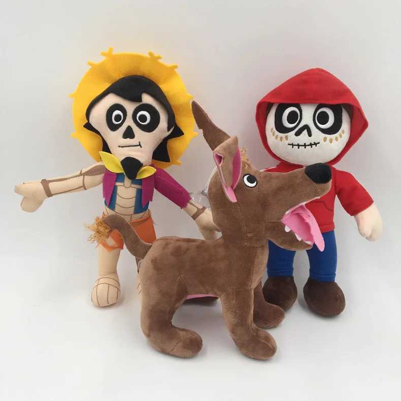 Movie COCO Pixar Plush Toys 30cm Miguel Hector Dante Dog Death Pepita Stuffed Plush Toys Soft Toy Doll for Children Kids Gifts C250925