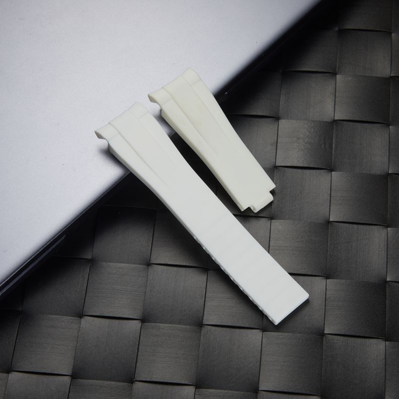 Extra Long Band XL XXL Silicone watch straps Men Soft Quick Release Watchband for Large Wrist Replacement - 12mm 16mm ... 20mm 22mm 24mm