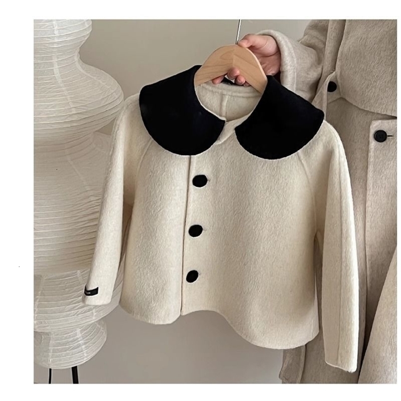 Coat 2023 Baby Girls Winter Coats Jackets Elegant Girl Kids Birthday Princess Overcoats Children Clothes Outfits 231215