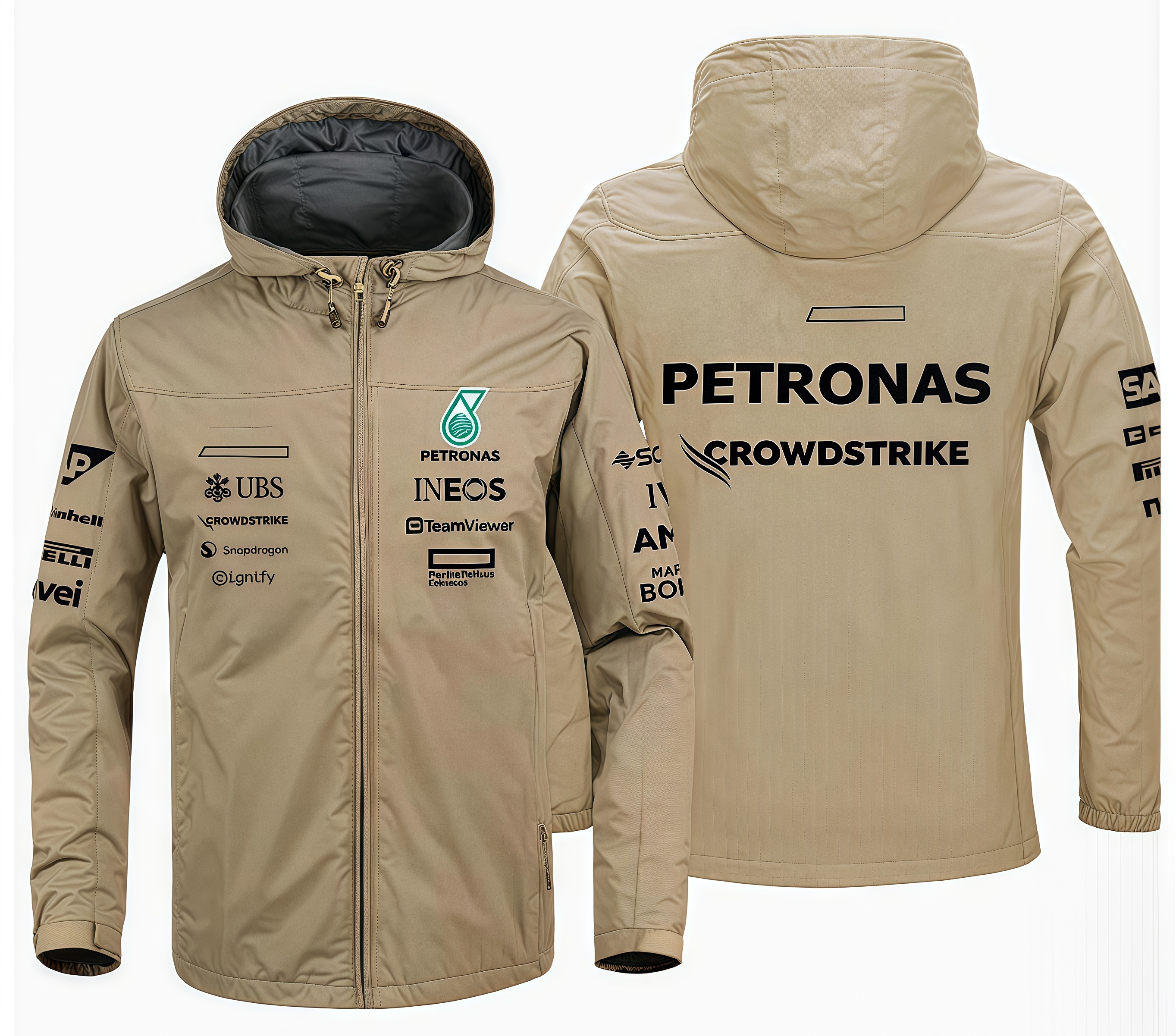Formula 1 Racing Jacket with F1 - Waterproof Hoodie for Sports Enthusiasts