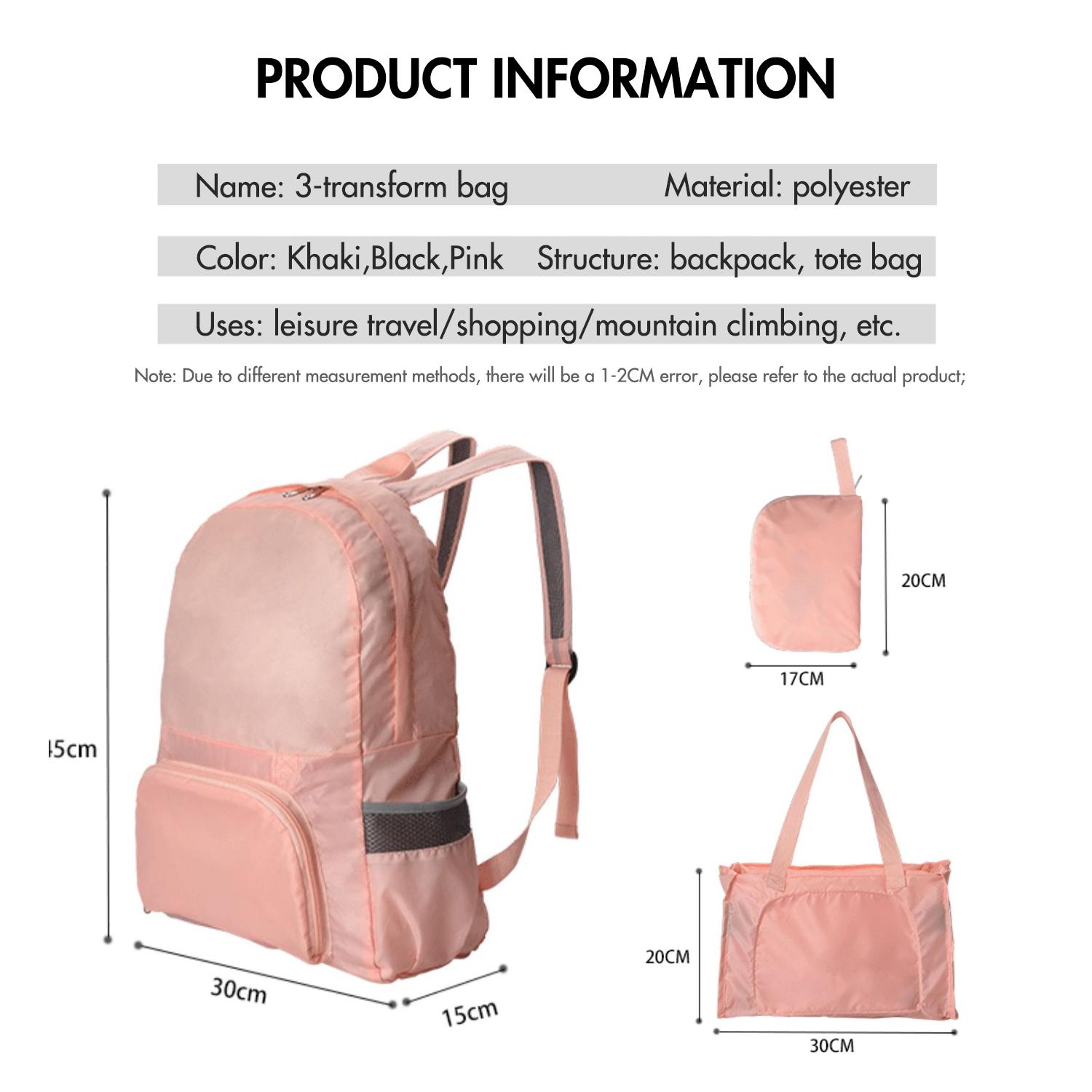 Foldable Travel Backpack Skin Bag Outdoor Sports Waterproof Hiking Lightweight Backpack Travel Bag - Waterproof Sports Outdoor Backpack