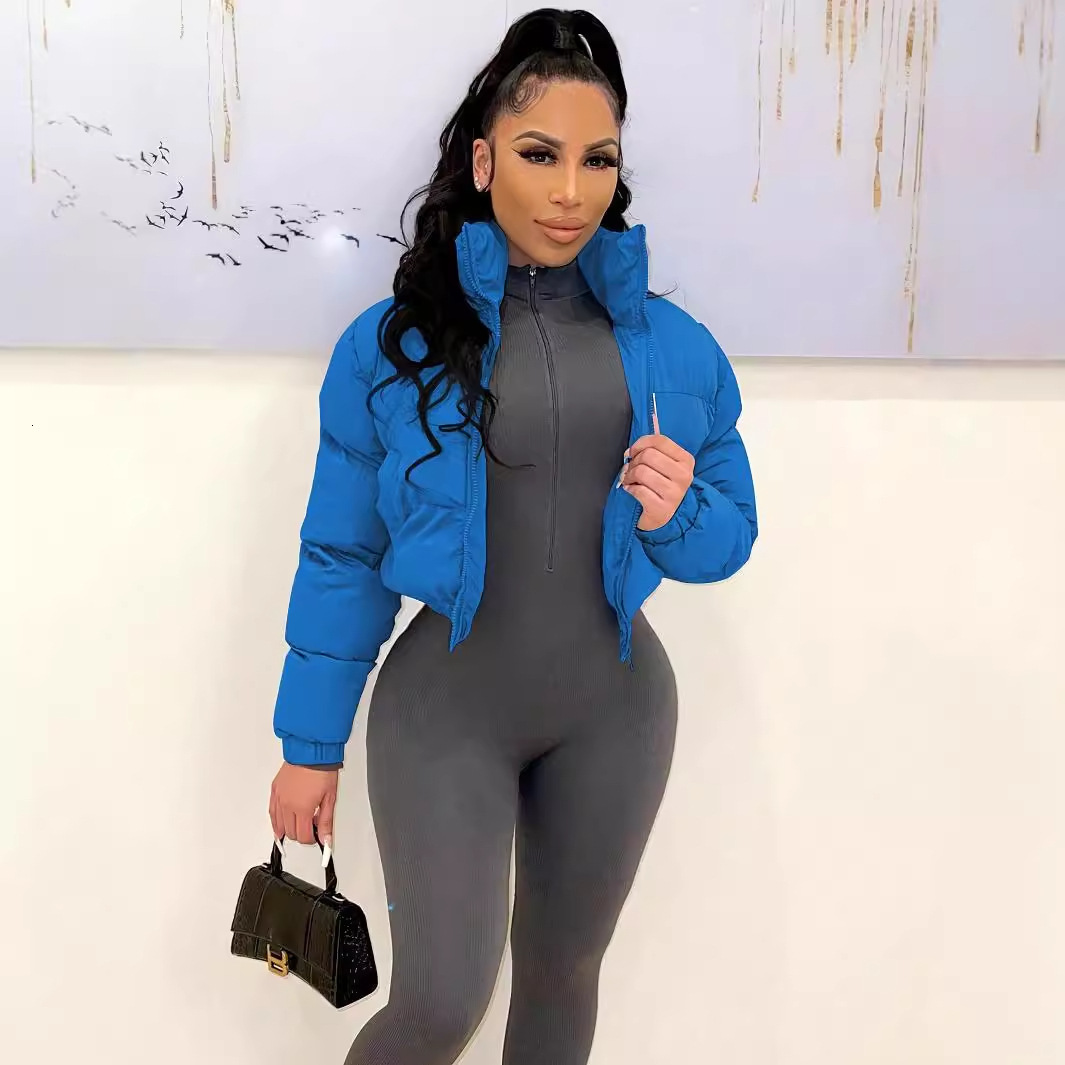 S390799 Autumn Winter Short Women's Cotton Coat Jacket Outerwear