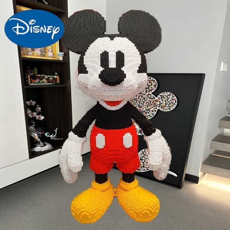 Disney Series of small-particle Mickey Mouse building blocks puzzle toys