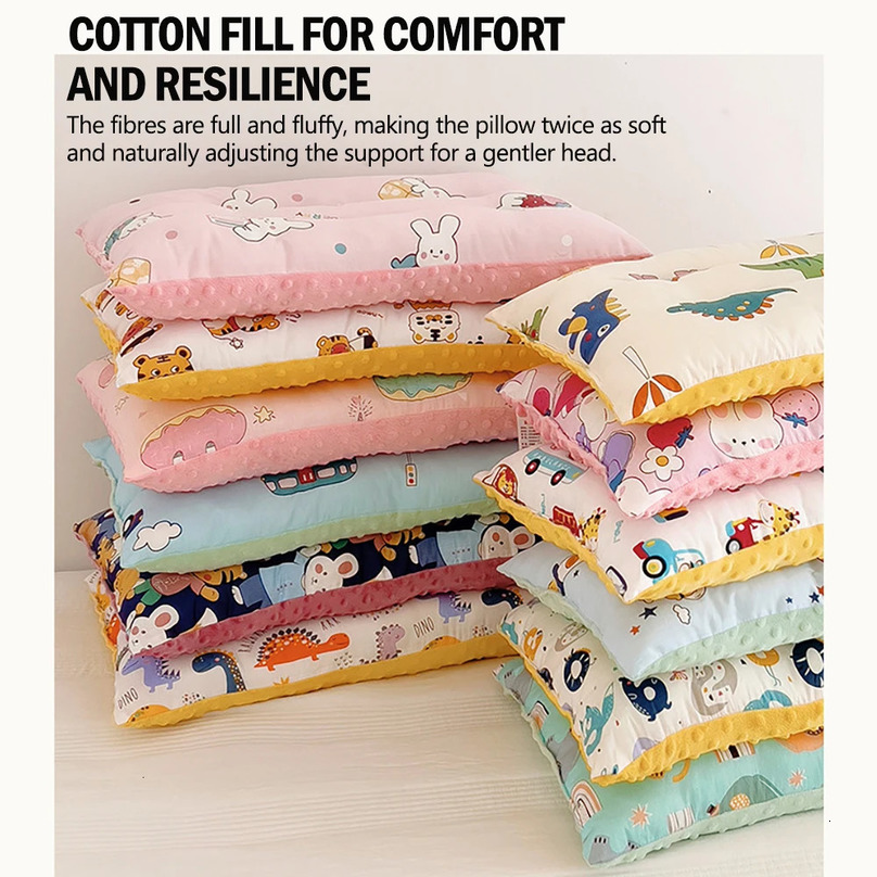 Soft Gauze Baby Pillow Comfortable Doudou velvet pillow For borns Baby Sleep Headrest Breathable Infant Kids Pillow 250514