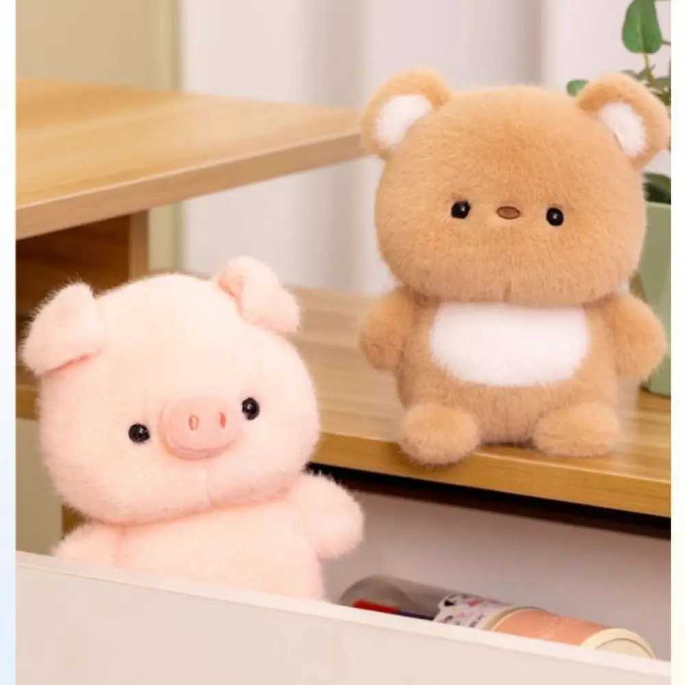 Cute Plush Companion Doll Anime Elephant Rabbit Bear Panda Cartoon Desk Companion Doll 16cm Soft Plush Toy Sleeping Gift C250925