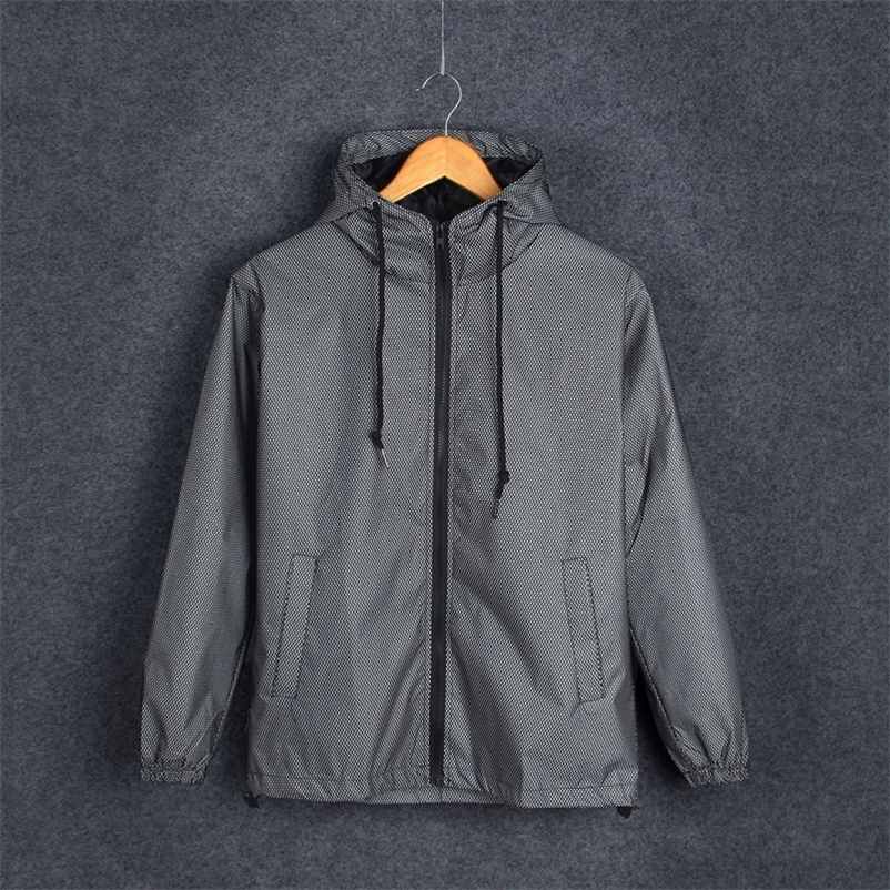 Men's Jackets Drop Reflective Jacket Men/Women 230329