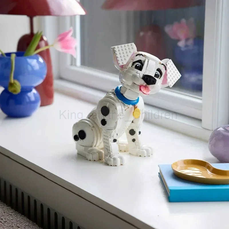 Disney 2025 New 43269 Cartoon 101 Dalmatians Puppy Model Building Block Diy Creative Assembly Educational Toys for kids Gifts H250925
