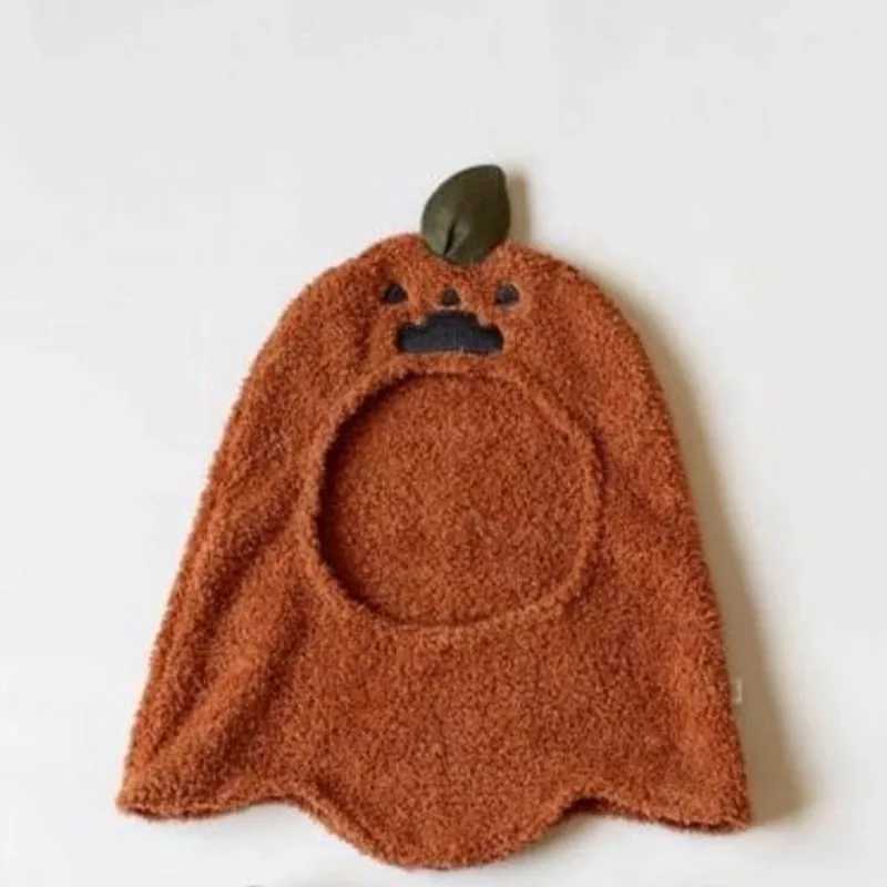 HoneyCherry New Halloween Baby Hat Little Devil Costume Childrens Plush Hood Baby Accessories Newborn L250925VYZ2