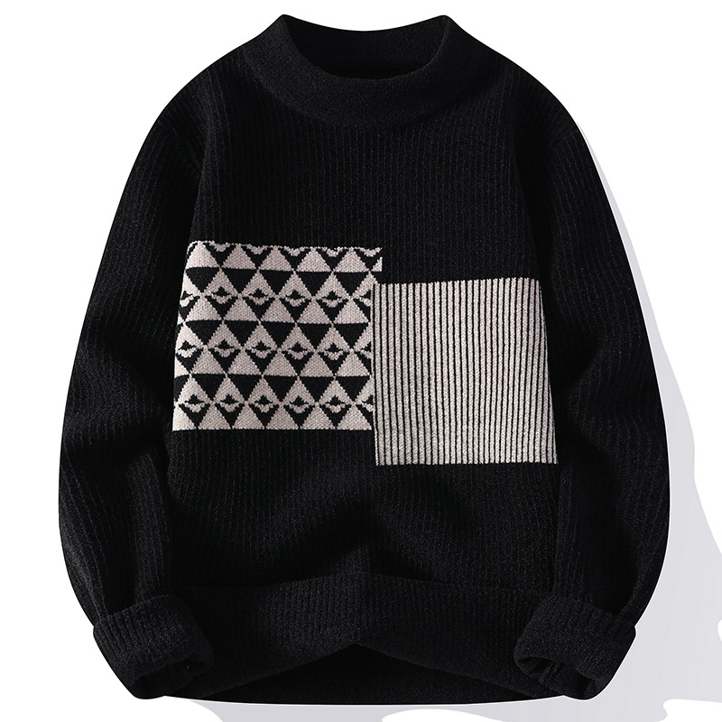 Men's Sweaters 2025 Fall Winter Men Knitwear Top Quality Soft Warm Wool Sweater Classic Fashion Handsome Male