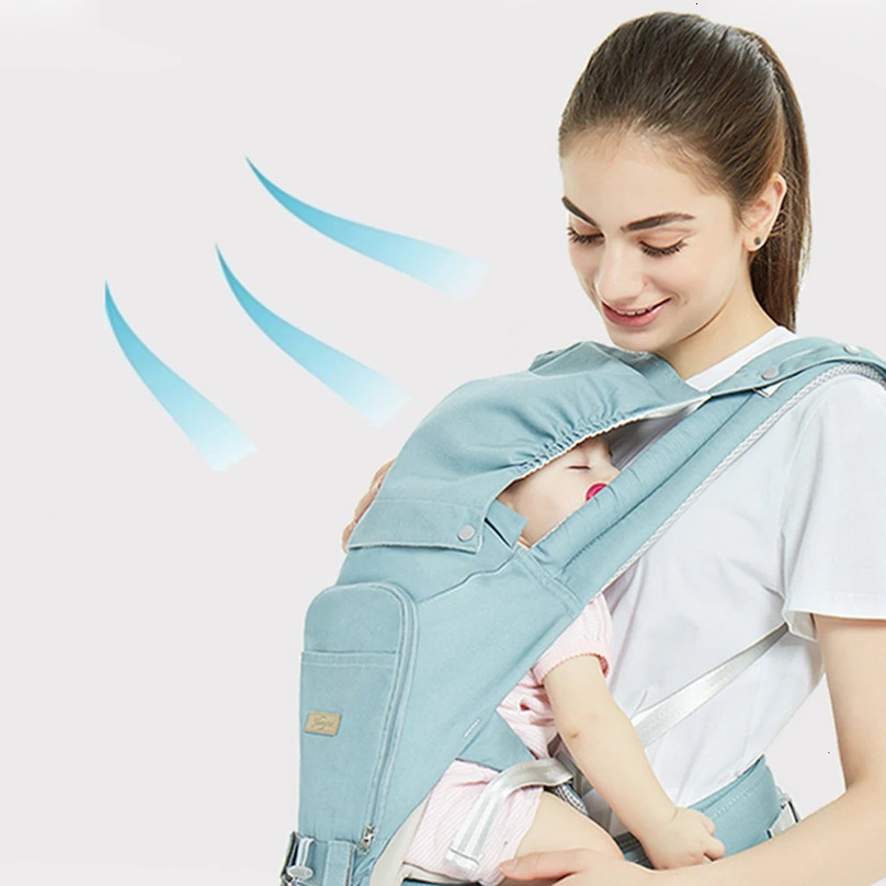 Baby Infant Kid Baby Hipseat Sling Front Facing Kangaroo Baby Wrap for Baby Travel 0-36 Months 250211
