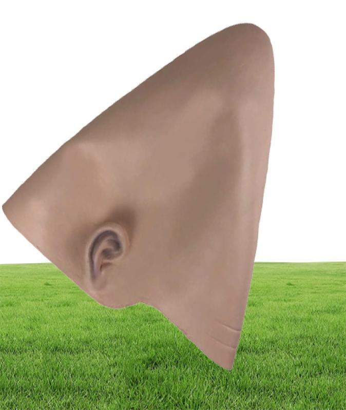 Coneheads Alien Latex Cap Mask Cosplay Egg Head Conical Masks Helmet Halloween Carnival Party Props Q08069728482