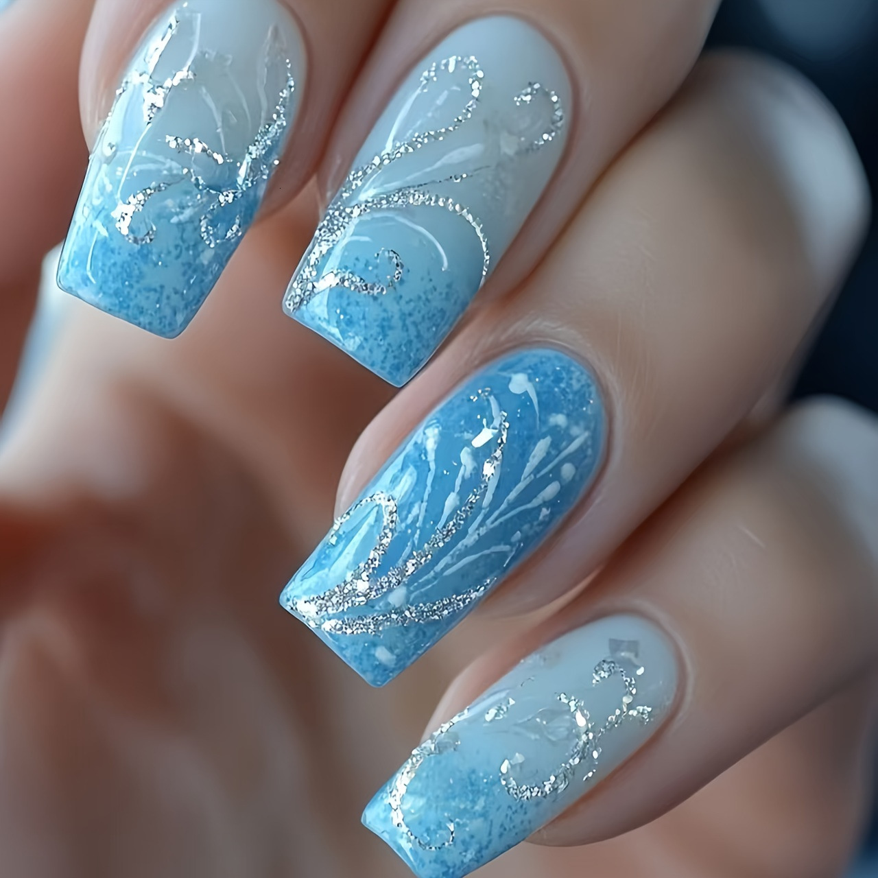 Fake Nail Tips 24Pc… - image