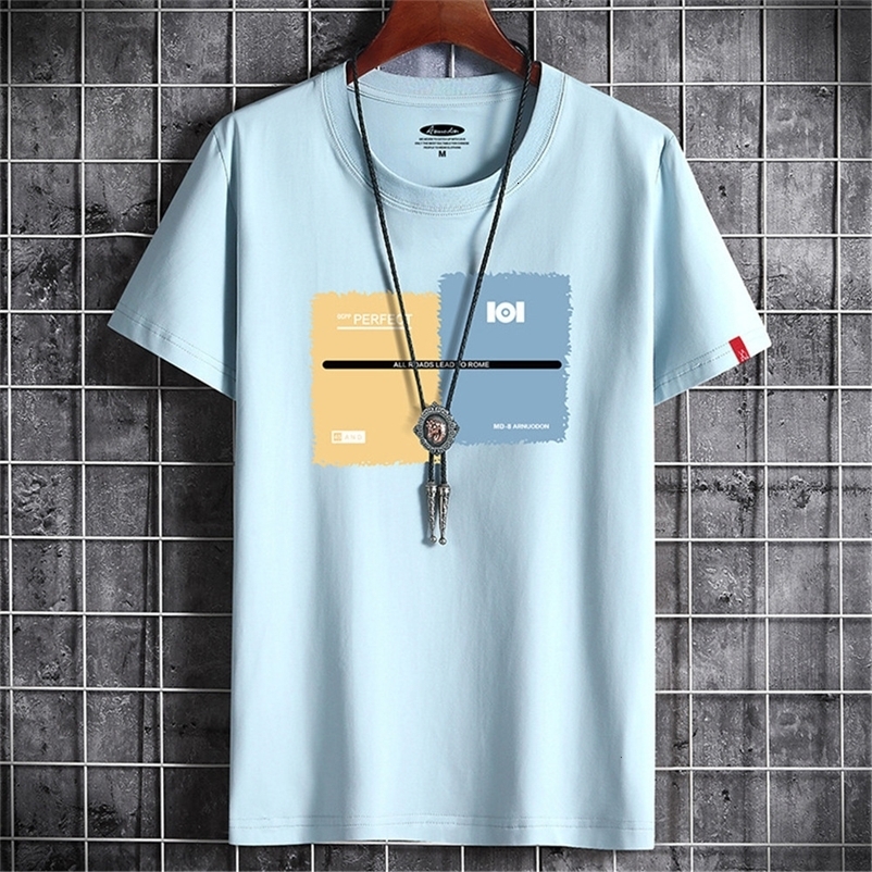 Men's T-Shirts T Shirt For Men Summer Comfortable Cotton Daily Clothes Male Fashion Tshirt Man Short Sleev men T Shirt Clothing Short Sleeve 2305