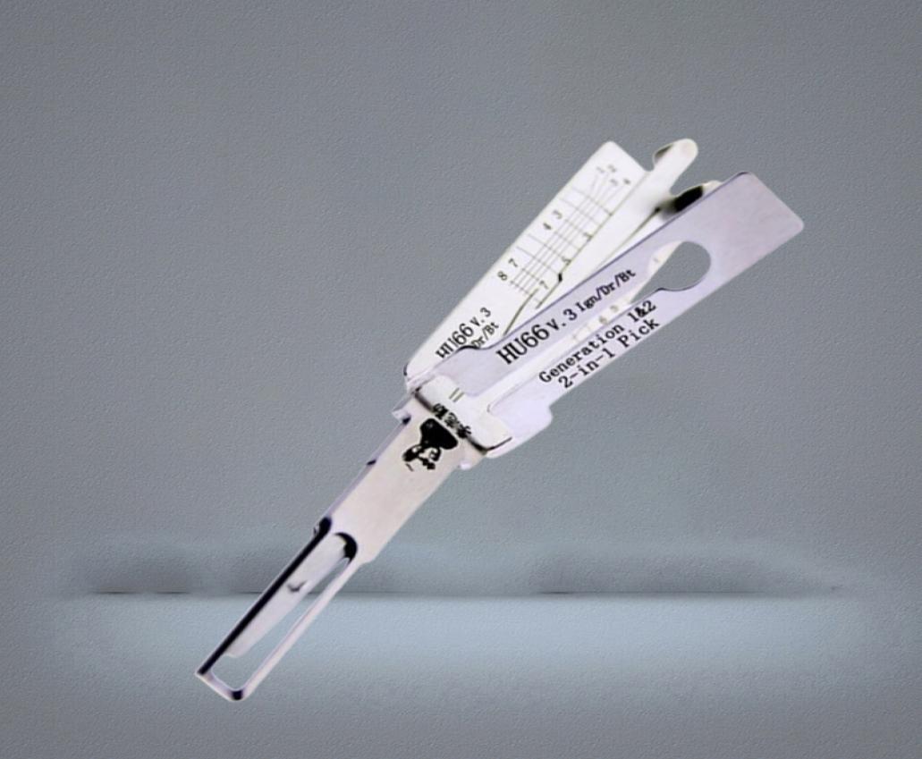 Lishi 2 in 1 lock pick and decoder B111 BW9MH CY24 DAT17 DWO4R DWO5 CH1 FO38 GT10 GT15 GM37 GM39 GM45 HU43 HU49 HU46 HU56 HU58 HU63807358
