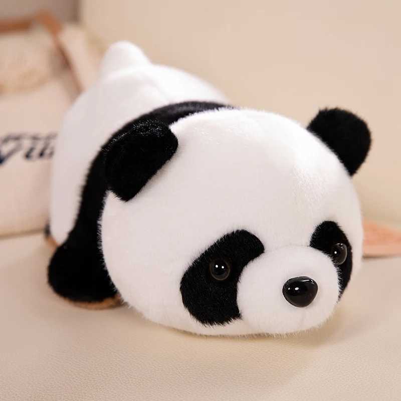 2434cm Fluffly Capybara Lesser Panda Reversible Panda Plush Doll Soft Stuffed Creative Toys Animal Pillow Decor for Girls Gifts C250925