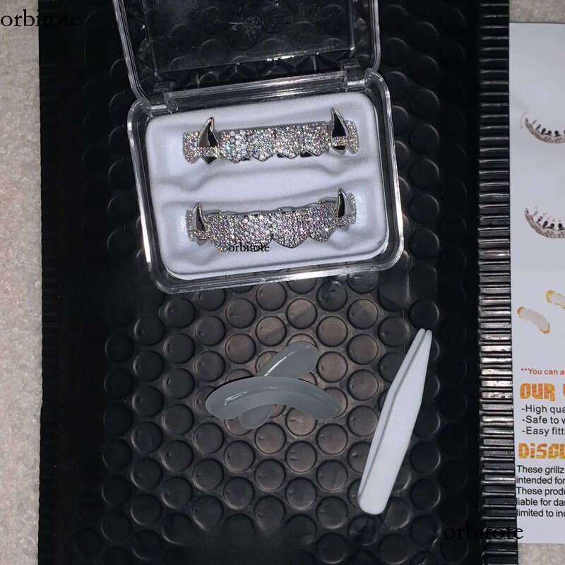 Personalized VVS Moissanite Dia Dental Grills Mens Hip Hop Jewelry 14K Gold Sier Iced Out Grillz for Teeth