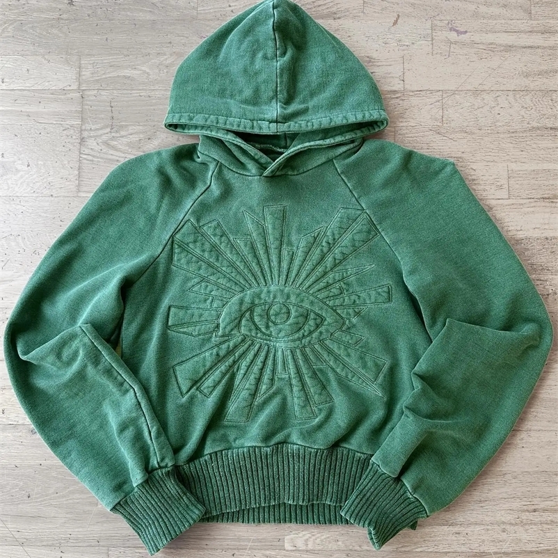 Goth Punk Sweatshirt Hoodie Y2k Harajuku Hip Hop Oversized Embroidered Pattern Hooded Tops Men and Women Hoodies Streetwear 240809