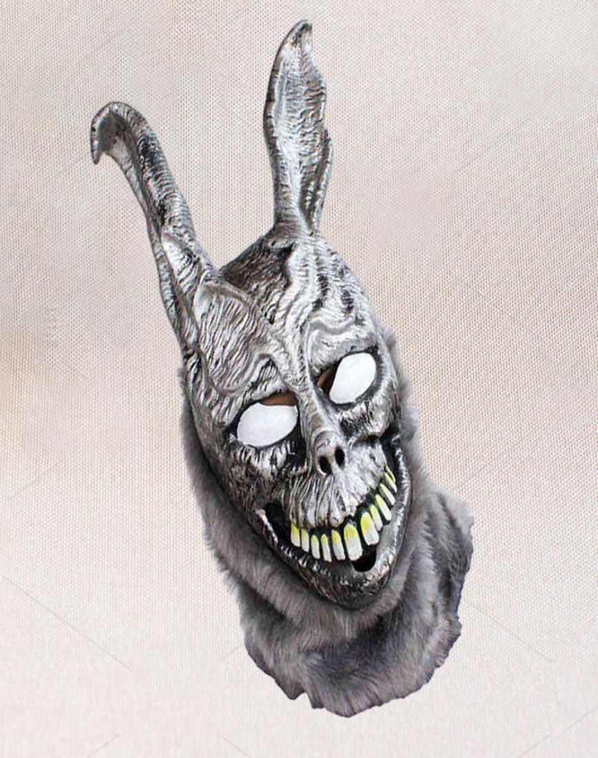 Movie Donnie Darko Frank evil rabbit Mask Halloween party Cosplay props latex full face mask L2207113913196