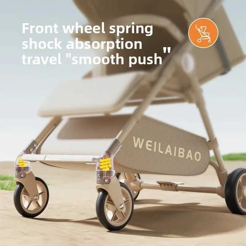 New 2025 Ultralight Baby Stroller Foldable Outdoor Travel Baby Carriage for Children Aged 03 Z250924