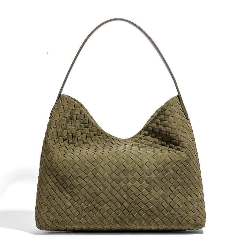 designer bag Luxury bag Large Capacity Woven Single Shoulder Women's Fashion Commuter Tote Underarm Matte Material Crossbody Bag