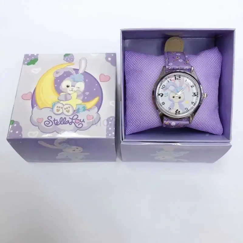Sanrio Watch Kuromi My Melody Cinnamoroll Pompompurin Quartz Watch Holiday Birthday Children Pointer Watch Girl Boys Gifts L250925