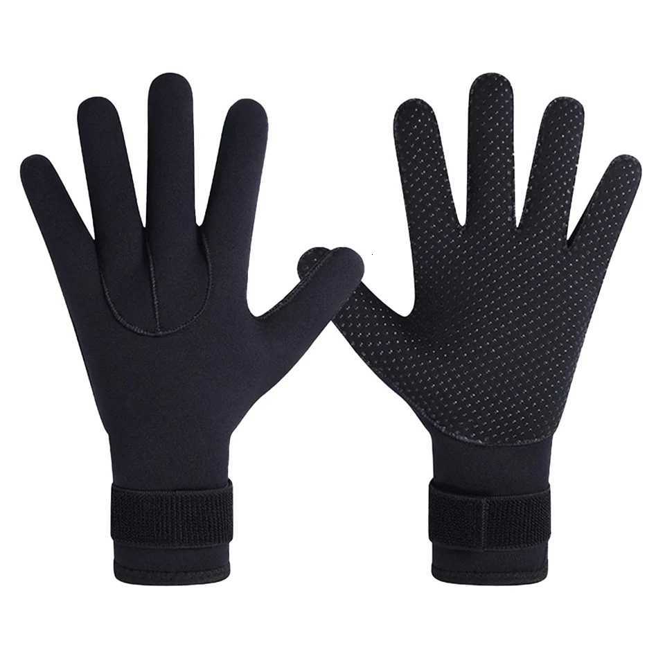 Neoprene 5mm Gloves for Men Designed for Wading Diving Surfing Skiing Rafting and Water with Strong Stitching Z250925
