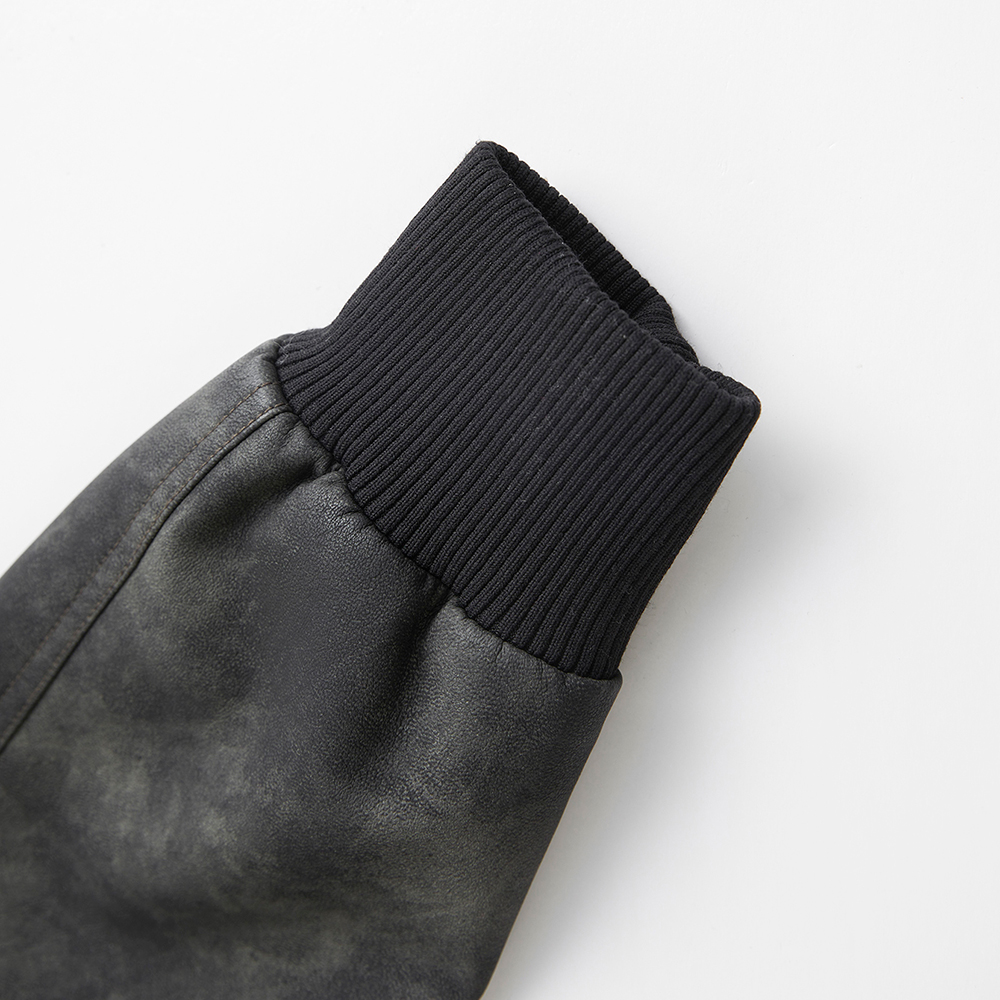 Designer Men's Leather Jackets Windproof Motorcycle Coat Vintage Hip Hop PU Pilot Jacket Baseball High Quality Breathable Men Streetwear